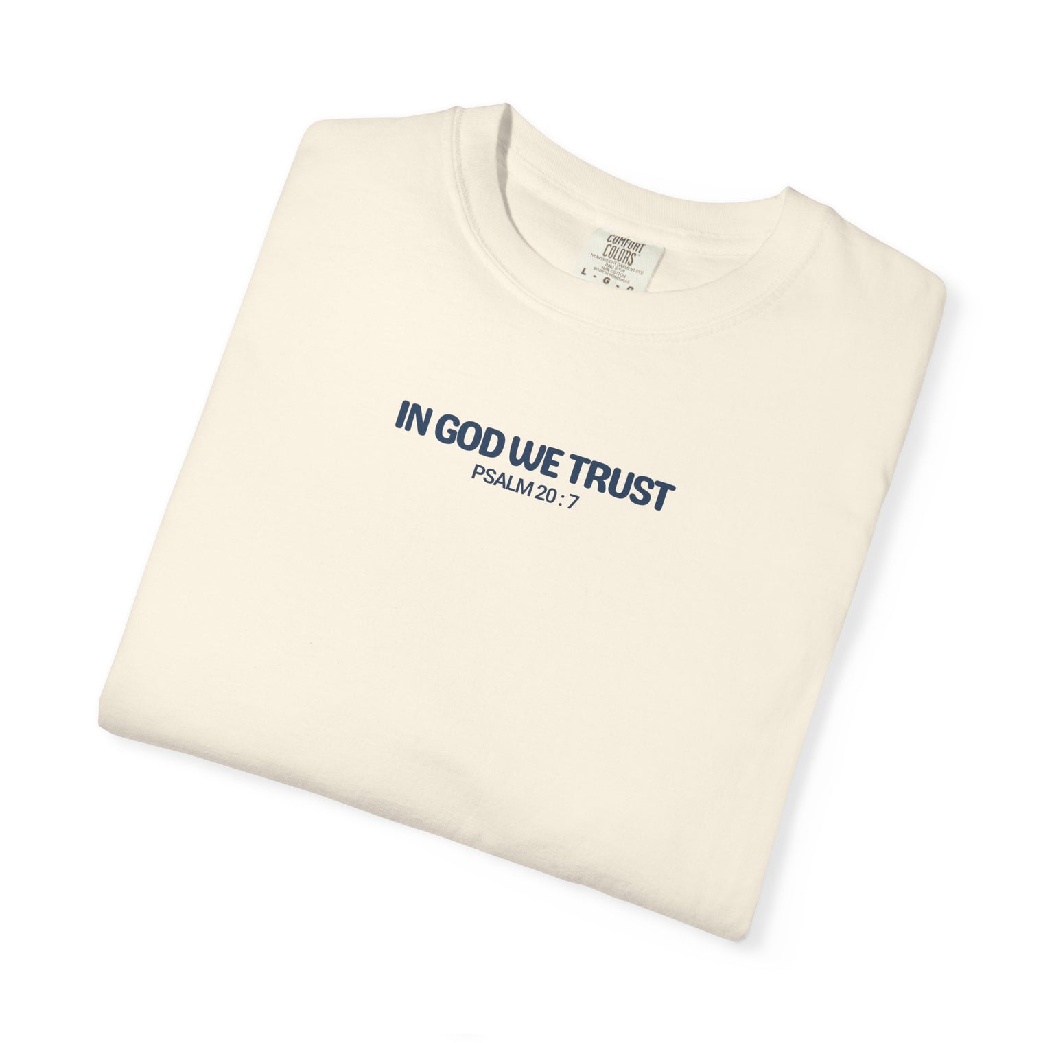 In God We Trust T-Shirt in Ivory