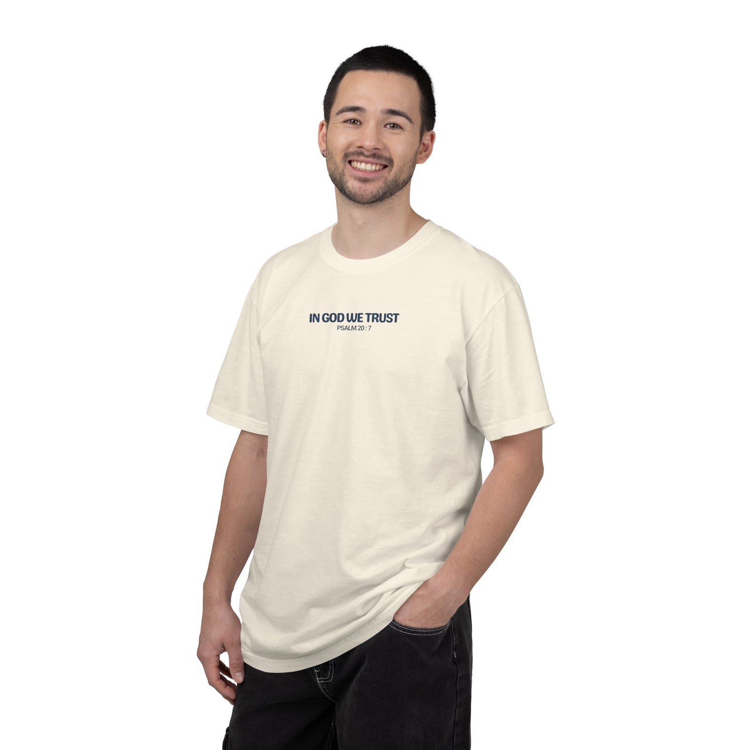 In God We Trust T-Shirt in Ivory