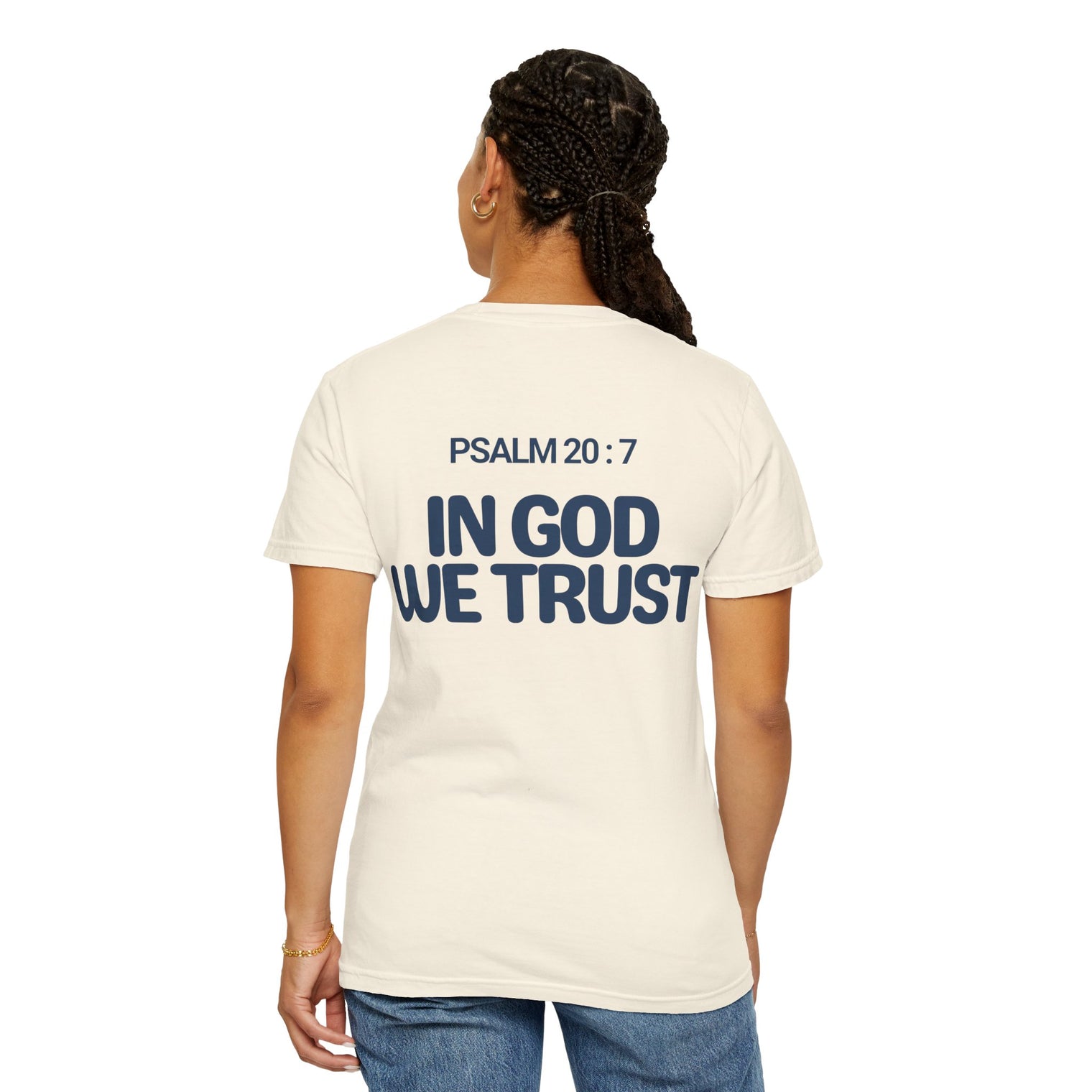 In God We Trust T-Shirt in Ivory