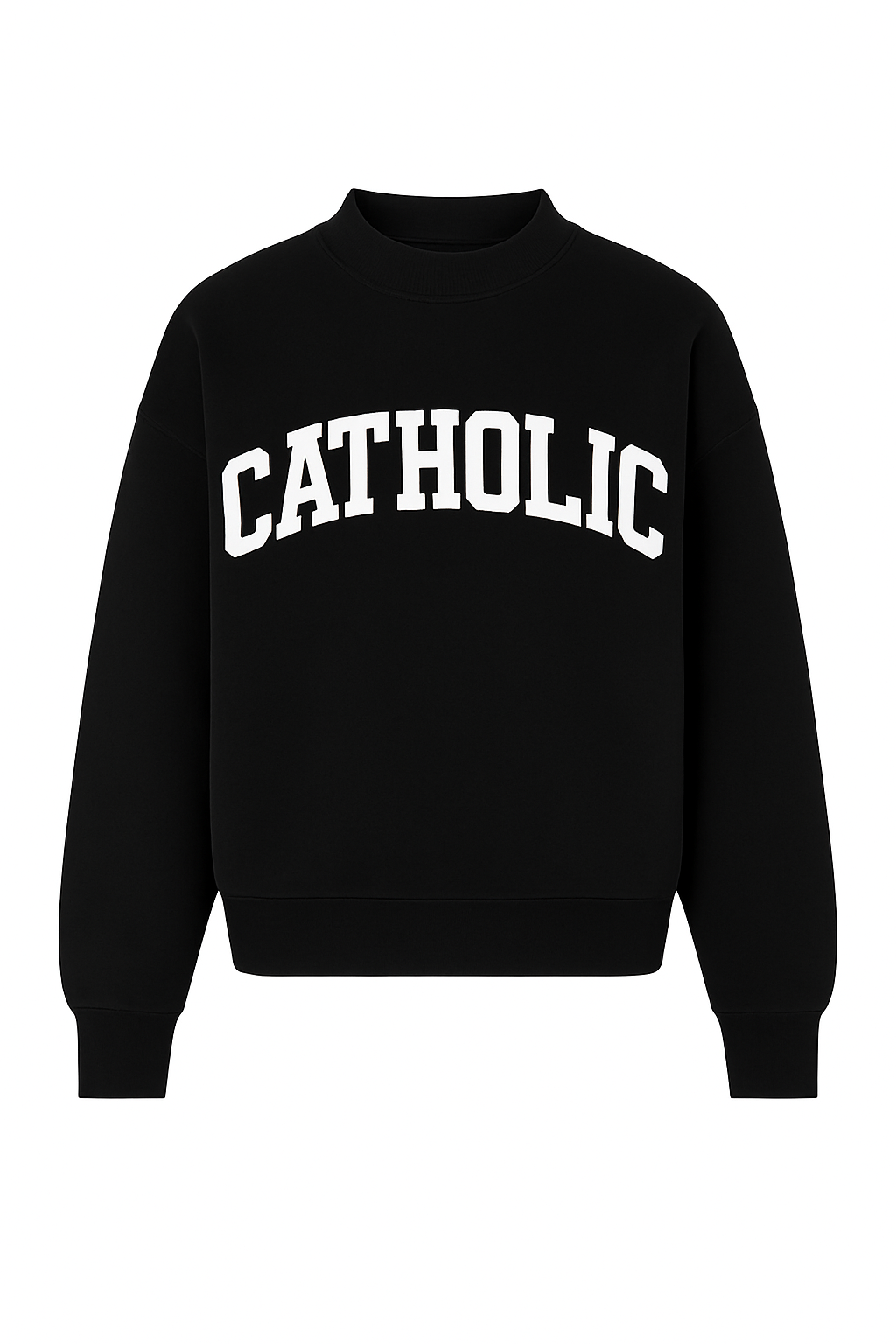 The Catholic Mockneck Black