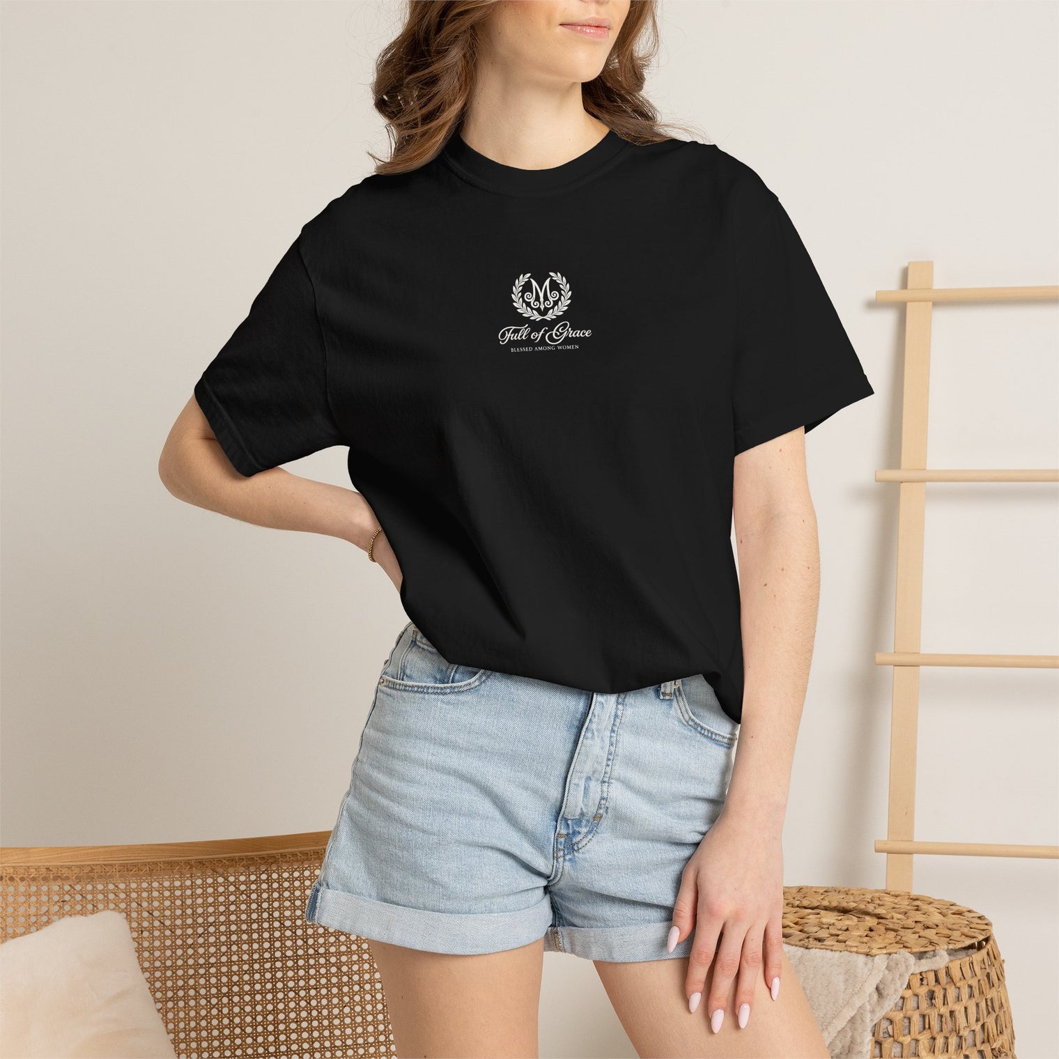Full of Grace T-Shirt in Black