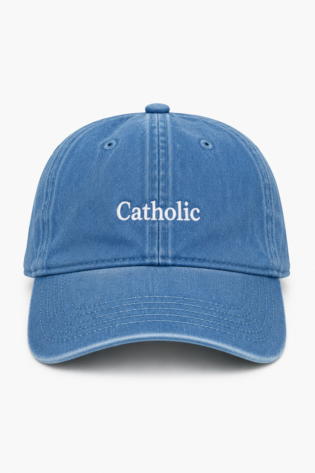 The Catholic Hat Denim