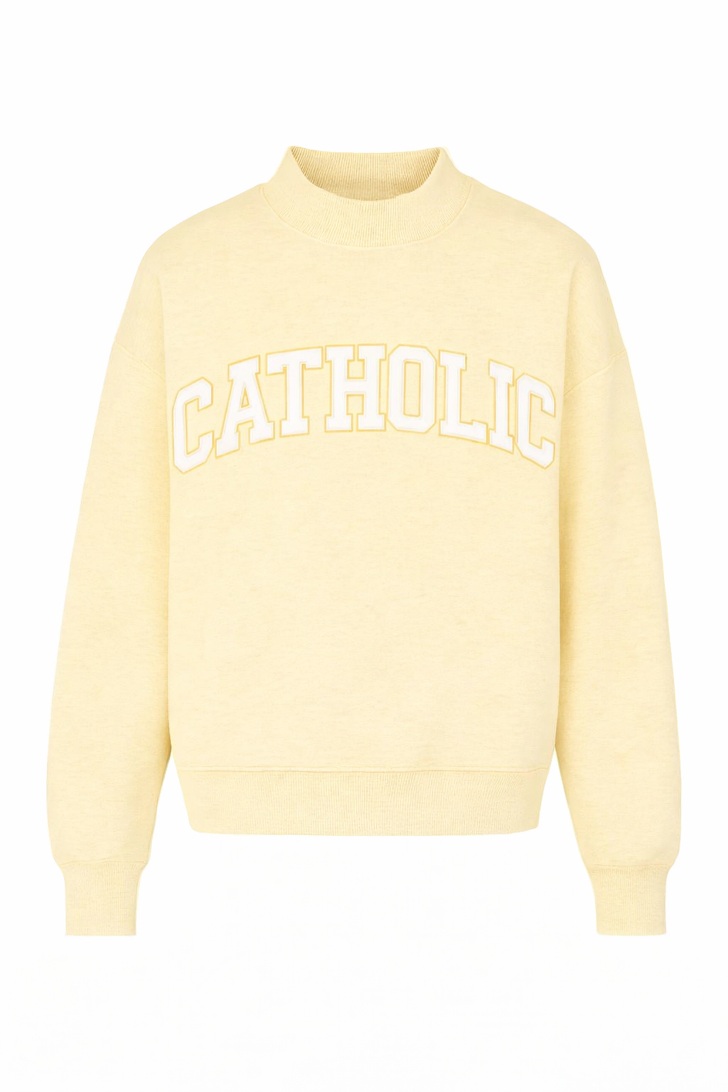 The Catholic Mockneck Butter Yellow