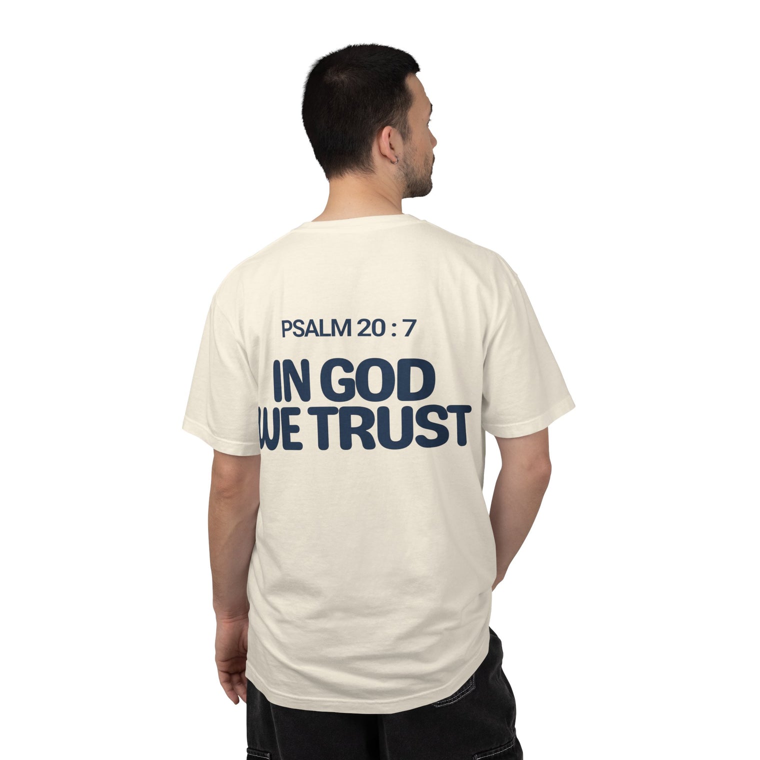In God We Trust T-Shirt in Ivory