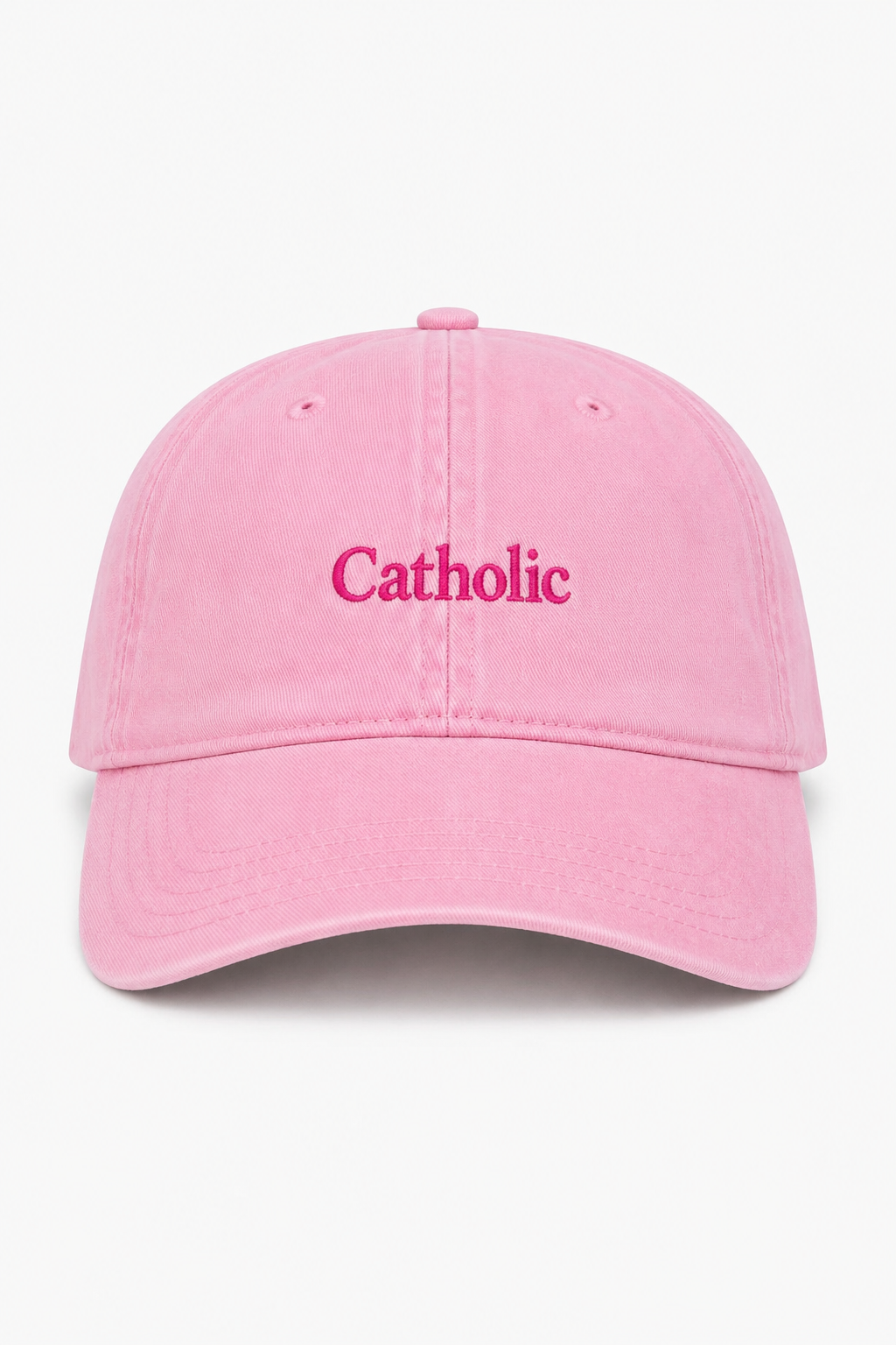 The Catholic Hat Pink