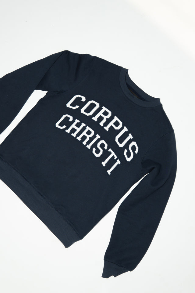The Corpus Christi Crewneck Navy