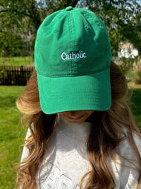 The Catholic Hat Green