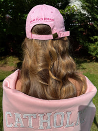 The Catholic Hat Pink
