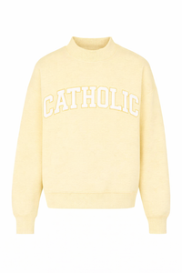 The Catholic Mockneck Butter Yellow