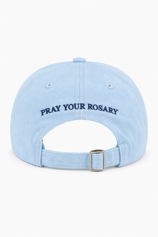 The Catholic Hat Light Blue