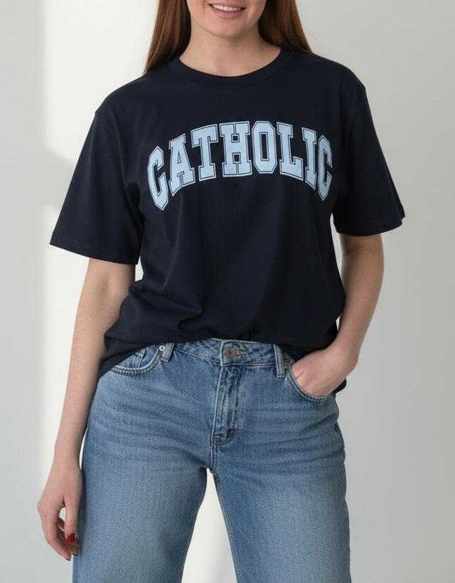The Catholic Varsity T-shirt (Women)