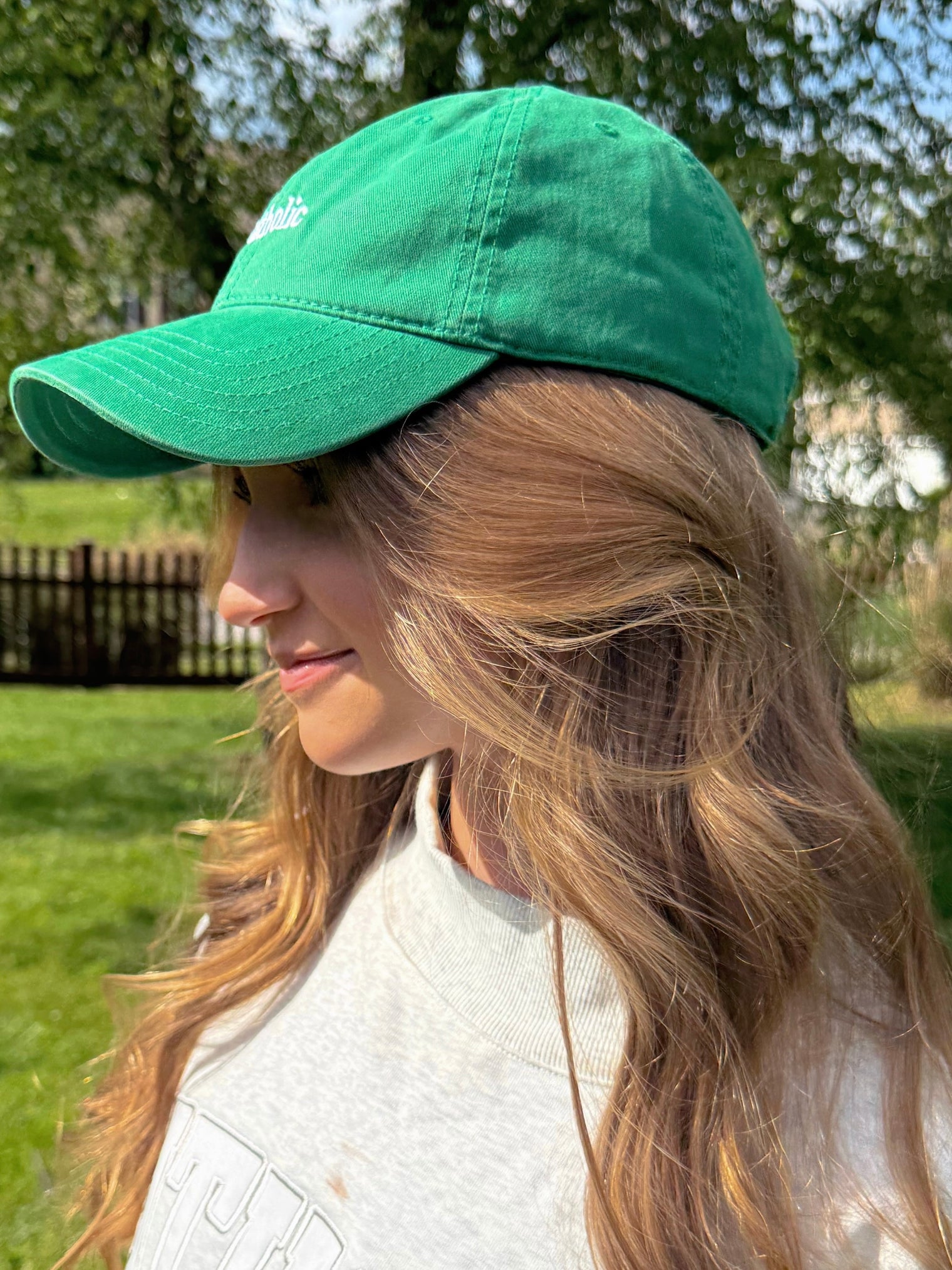 The Catholic Hat Green
