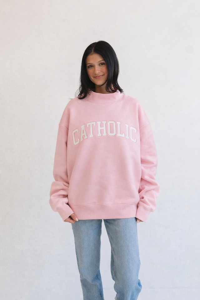 The Catholic Mockneck Pink