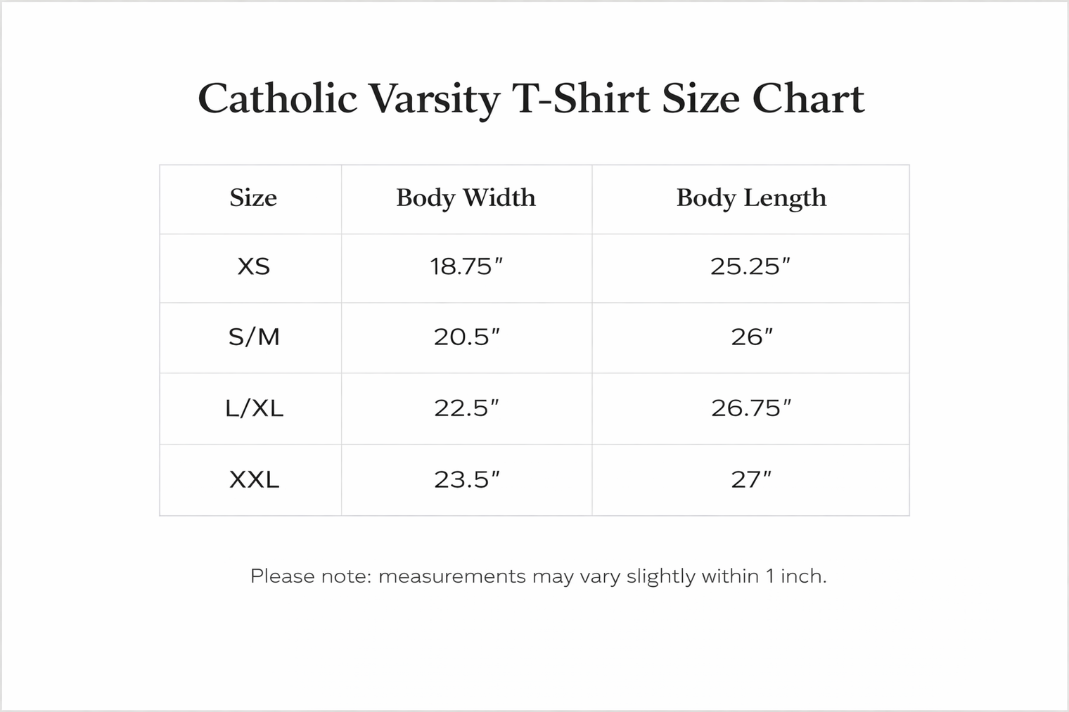 The Catholic Varsity T-shirt (Women)