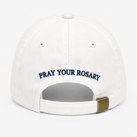 The Catholic Hat White