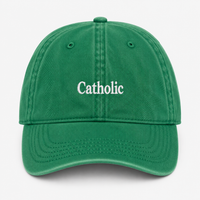 The Catholic Hat Green