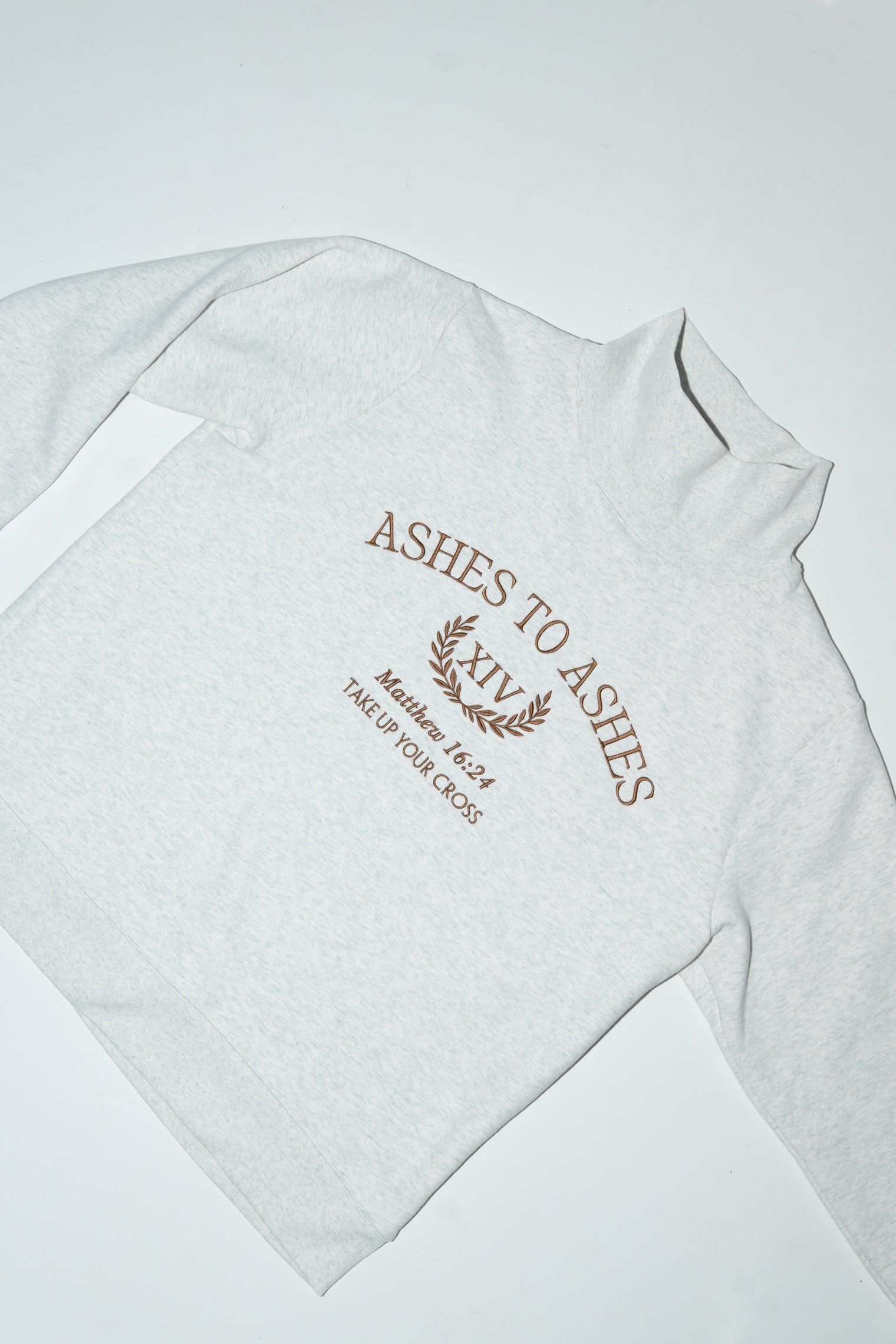 The Ashes to Ashes Slouch Mockneck