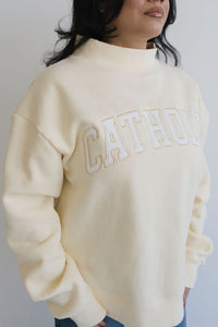 The Catholic Mockneck Butter Yellow