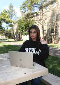 The Catholic Mockneck Black