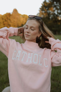 The Catholic Mockneck Pink
