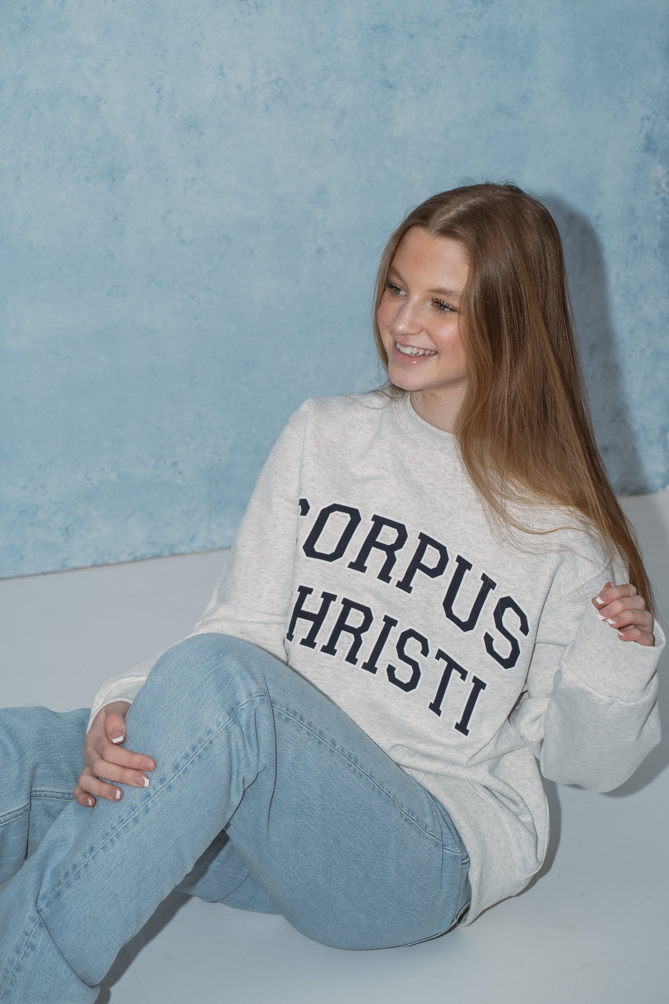 The Corpus Christi Crewneck Gray