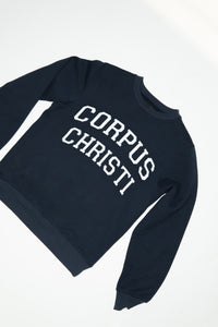 The Corpus Christi Crewneck Navy