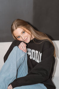 The Catholic Mockneck Black