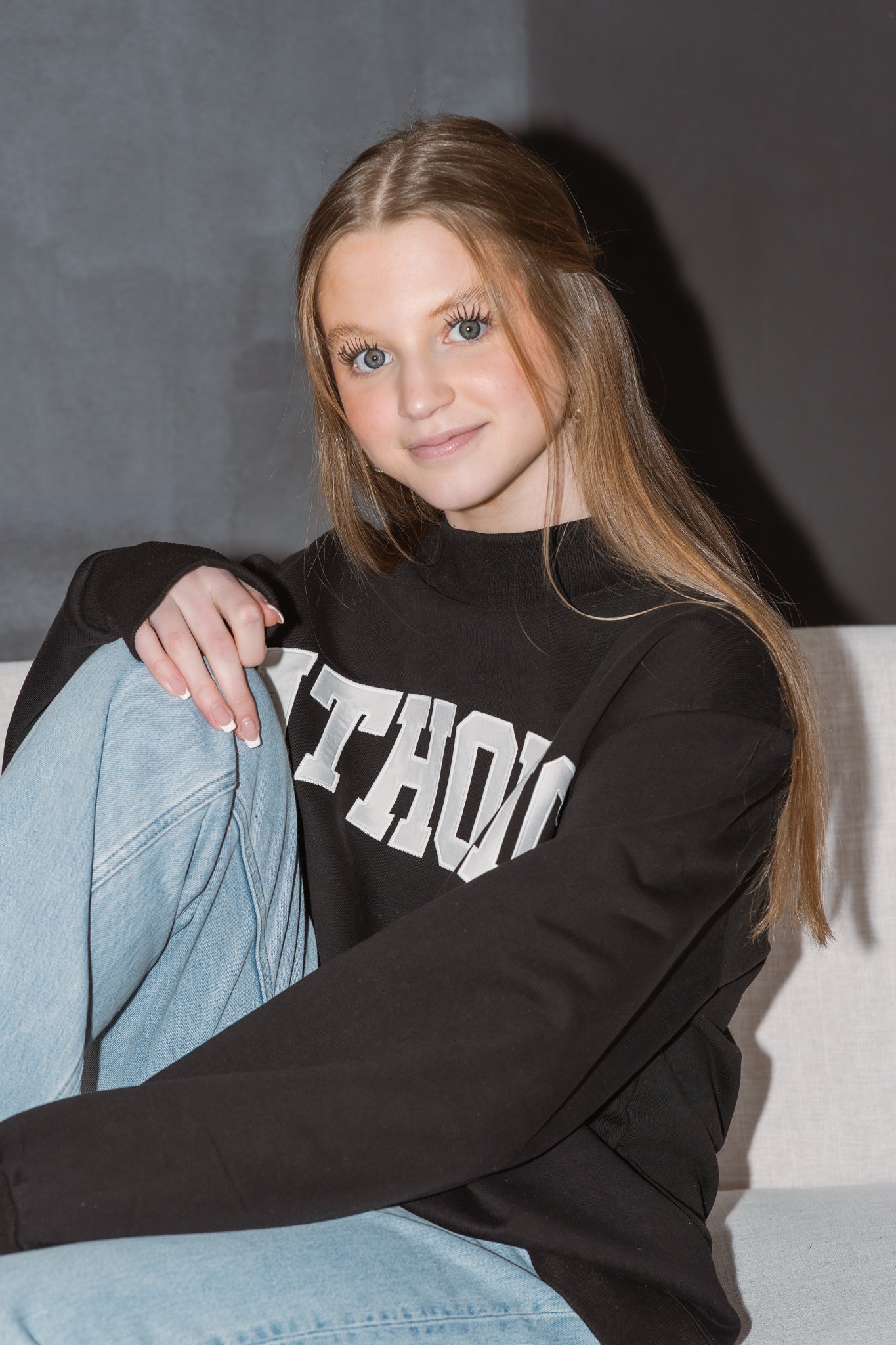 The Catholic Mockneck Black